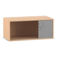Flexeo® Rollladen-Aufsatzschrank, 1 Fach, Breite 94,4 cm – Bild 8