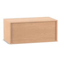 Flexeo® Rollladen-Aufsatzschrank, 2 Fächer, Mittelwand, Breite 94,4 cm – Bild 10