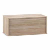 Flexeo® Rollladen-Aufsatzschrank, 2 Fächer, Mittelwand, Breite 94,4 cm – Bild 7