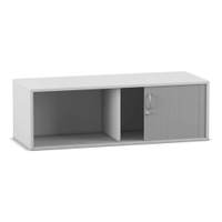 Flexeo® Rollladen-Aufsatzschrank, 2 Fächer, Breite 126,4 cm – Bild 23