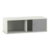 Flexeo® Rollladen-Aufsatzschrank, 2 Fächer, Breite 126,4 cm – Bild 17