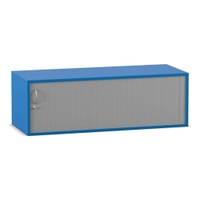 Flexeo® Rollladen-Aufsatzschrank, 2 Fächer, Breite 126,4 cm – Bild 27