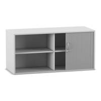 Flexeo® Rollladen-Aufsatzschrank, 4 Fächer, Breite 126,4 cm – Bild 20