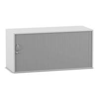 Flexeo® Rollladen-Aufsatzschrank, 4 Fächer, Breite 126,4 cm – Bild 21