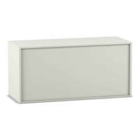 Flexeo® Rollladen-Aufsatzschrank, 4 Fächer, Breite 126,4 cm – Bild 16