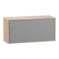 Flexeo® Rollladen-Aufsatzschrank, 4 Fächer, Breite 126,4 cm – Bild 6