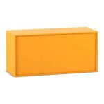 Flexeo® Rollladen-Aufsatzschrank, 4 Fächer, Breite 126,4 cm - 814017V0037 P03