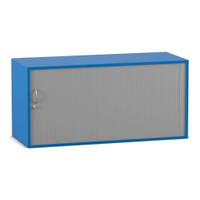 Flexeo® Rollladen-Aufsatzschrank, 4 Fächer, Breite 126,4 cm – Bild 24
