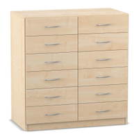 Flexeo® Schrank, 12 kleine Schubladen, Breite 94,4 cm – Bild 20