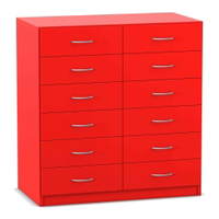 Flexeo® Schrank, 12 kleine Schubladen, Breite 94,4 cm – Bild 14