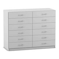 Flexeo® Schrank, 12 kleine Schubladen, Breite 126,4 cm – Bild 16