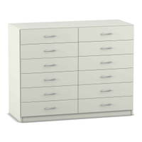 Flexeo® Schrank, 12 kleine Schubladen, Breite 126,4 cm – Bild 12