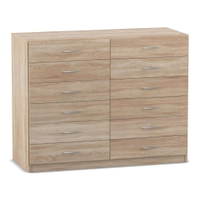 Flexeo® Schrank, 12 kleine Schubladen, Breite 126,4 cm – Bild 4