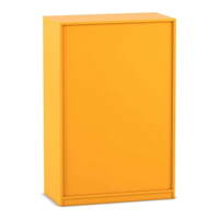 Flexeo® Schrank, 6 große Schubladen, 4 Fächer, Mittelwand, Breite 94,4 cm – Bild 3