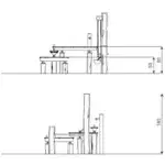 Wasser- und Matschanlage kompakt – ROBINIA RB2856 - 8c22 rb2856front