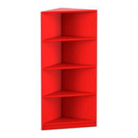 Flexeo® Abschlussregal eckig, 4 Fächer – Bild 8