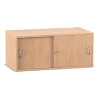 Flexeo® Aufsatzschrank, 2 Fächer, Schiebetüren, Breite 94,4 cm – Bild 9