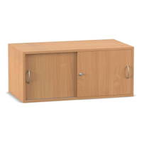 Flexeo® Aufsatzschrank, 2 Fächer, Schiebetüren, Breite 94,4 cm – Bild 12
