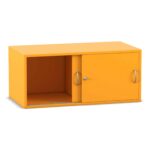 Flexeo® Aufsatzschrank, 2 Fächer, Schiebetüren, Breite 94,4 cm - Flexeo Aufsatzschrank 2 Faecher Schiebetueren Breite 94 4 cm 813016V0037 P01 ZN