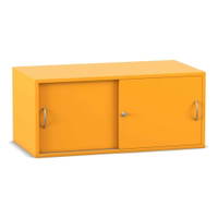 Flexeo® Aufsatzschrank, 2 Fächer, Schiebetüren, Breite 94,4 cm – Bild 3