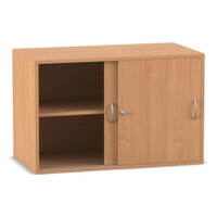 Flexeo® Aufsatzschrank, 2 Fächer, Schiebetüren, Breite 94,4 cm, Höhe 60,6 cm – Bild 11