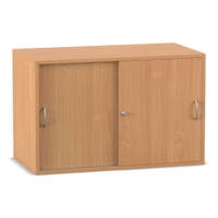 Flexeo® Aufsatzschrank, 2 Fächer, Schiebetüren, Breite 94,4 cm, Höhe 60,6 cm – Bild 12