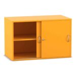 Flexeo® Aufsatzschrank, 2 Fächer, Schiebetüren, Breite 94,4 cm, Höhe 60,6 cm - Flexeo Aufsatzschrank 2 Faecher Schiebetueren Breite 94 4 cm 813018V0037 P01 ZN