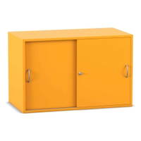 Flexeo® Aufsatzschrank, 2 Fächer, Schiebetüren, Breite 94,4 cm, Höhe 60,6 cm – Bild 3