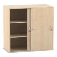 Flexeo® Aufsatzschrank, 3 Fächer, Schiebetüren, Breite 94,4 cm – Bild 29