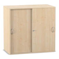 Flexeo® Aufsatzschrank, 3 Fächer, Schiebetüren, Breite 94,4 cm – Bild 30