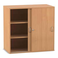 Flexeo® Aufsatzschrank, 3 Fächer, Schiebetüren, Breite 94,4 cm – Bild 11