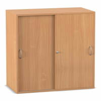 Flexeo® Aufsatzschrank, 3 Fächer, Schiebetüren, Breite 94,4 cm – Bild 12