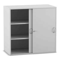 Flexeo® Aufsatzschrank, 3 Fächer, Schiebetüren, Breite 94,4 cm – Bild 23