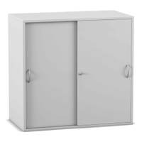 Flexeo® Aufsatzschrank, 3 Fächer, Schiebetüren, Breite 94,4 cm – Bild 24