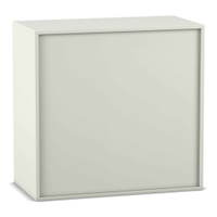 Flexeo® Aufsatzschrank, 3 Fächer, Schiebetüren, Breite 94,4 cm – Bild 19