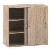 Flexeo® Aufsatzschrank, 3 Fächer, Schiebetüren, Breite 94,4 cm – Bild 5