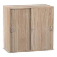 Flexeo® Aufsatzschrank, 3 Fächer, Schiebetüren, Breite 94,4 cm – Bild 6