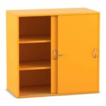 Flexeo® Aufsatzschrank, 3 Fächer, Schiebetüren, Breite 94,4 cm - Flexeo Aufsatzschrank 3 Faecher Schiebetueren Breite 94 4 cm 813010V0037 P01 ZN