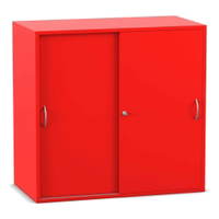 Flexeo® Aufsatzschrank, 3 Fächer, Schiebetüren, Breite 94,4 cm – Bild 21