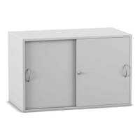 Flexeo® Aufsatzschrank, 4 Fächer, Schiebetüren, Breite 94,4 cm – Bild 24