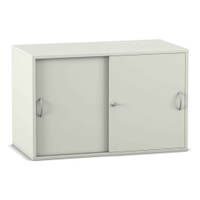 Flexeo® Aufsatzschrank, 4 Fächer, Schiebetüren, Breite 94,4 cm – Bild 18