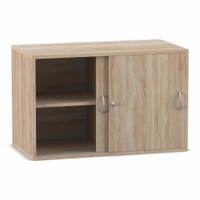 Flexeo® Aufsatzschrank, 4 Fächer, Schiebetüren, Breite 94,4 cm – Bild 5