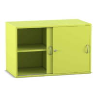 Flexeo® Aufsatzschrank, 4 Fächer, Schiebetüren, Breite 94,4 cm – Bild 14