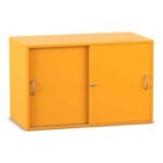 Flexeo® Aufsatzschrank, 4 Fächer, Schiebetüren, Breite 94,4 cm - Flexeo Aufsatzschrank 4 Faecher Schiebetueren Breite 94 4 cm 813019V0037 P02 ZN