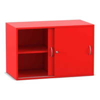 Flexeo® Aufsatzschrank, 4 Fächer, Schiebetüren, Breite 94,4 cm – Bild 20