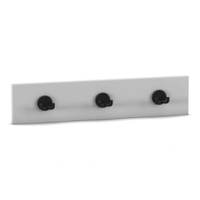 Flexeo® Garderobenleiste „Armadio“, rechteckig mit Haken – Bild 30