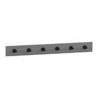Flexeo® Garderobenleiste „Armadio“, rechteckig mit Haken – Bild 5