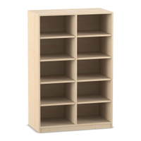 Flexeo® Regal, 2 Reihen, 10 Fächer, mittelhoch, Breite 94,4 cm – Bild 25