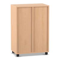 Flexeo® Regal, 2 Reihen, 4 Fächer, H x B x T: 98 x 66,5 x 40,8 cm – Bild 18