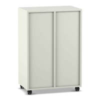 Flexeo® Regal, 2 Reihen, 4 Fächer, H x B x T: 98 x 66,5 x 40,8 cm – Bild 3